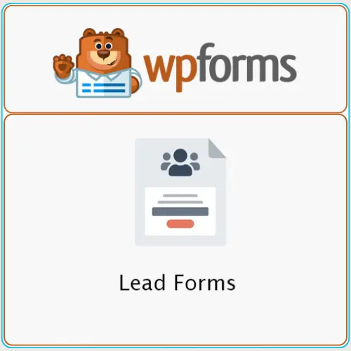 WPForms Lead Forms addon interface showing one-question-at-a-time form layout