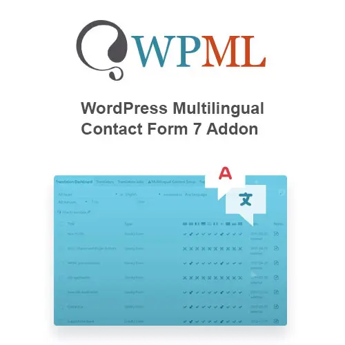 Multilingual Contact Form 7 Addon GPL – WPML & Polylang Compatible Form Translator