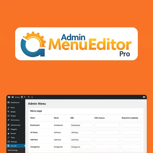 Admin Menu Editor Pro – WordPress Admin Customization Plugin - Theme ...