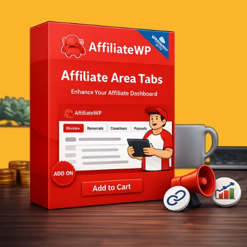AffiliateWP Affiliate Area Tabs add‑on interface