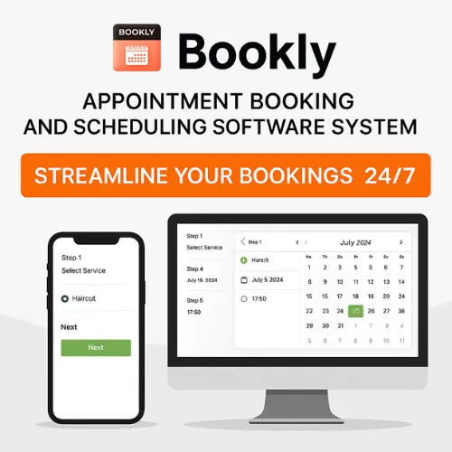 Bookly WordPress Appointment Booking and Scheduling Software