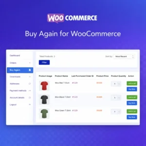 Buy Again for WooCommerce