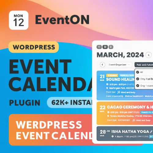EventON WordPress Event Calendar Plugin – Modern Event Scheduling