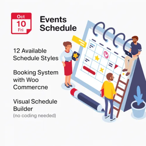 Events Schedule WordPress Plugin – Event Calendar and Timetable