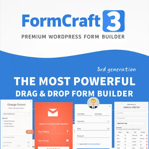 FormCraft Premium WordPress Form Builder Plugin