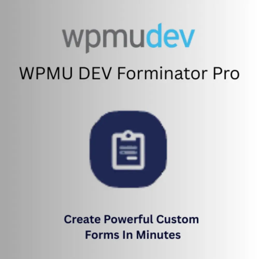 Forminator Pro – WordPress Form Builder Plugin Forminator Pro WordPress plugin for advanced forms, quizzes, and polls