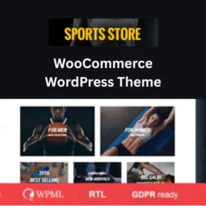 Sports Store – WooCommerce WordPress Theme