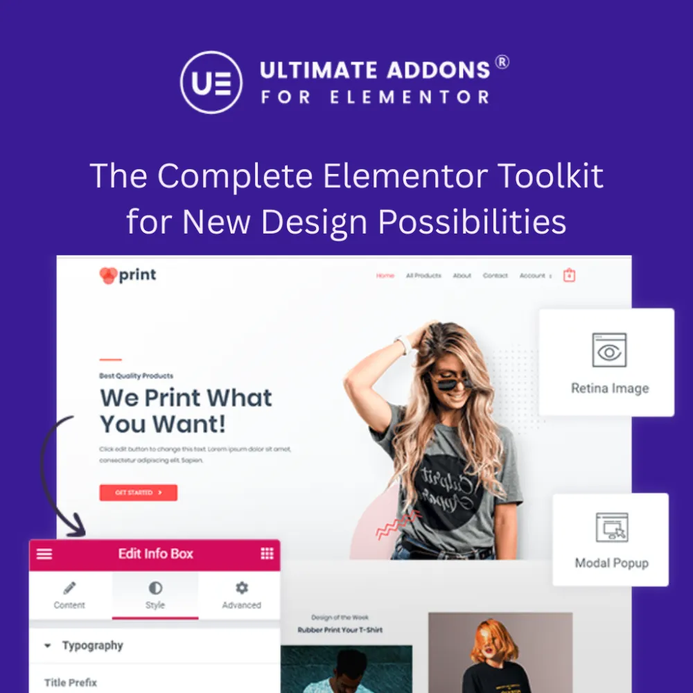 Ultimate Addons for Elementor – Elementor Widgets & Templates Ultimate Addons for Elementor plugin dashboard