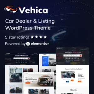 Vehica – Car Dealer & Automotive Listing WordPress Theme